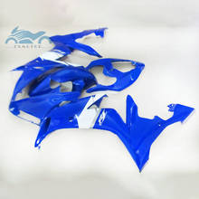 Upgrade your Injection fairing kits fit for YAMAHA 2004 2005 2006 YZFR1 04 05 06 YZF R1 blue white plastic fairings kit NY11 2024 - buy cheap