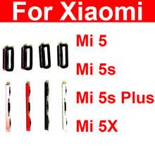 Botón lateral de volumen de alimentación Cable flexible para Xiaomi Mi 4 5 5S 5X Volumen de alimentación arriba abajo soportes de bloqueo botón lateral reemplazo del botón 2024 - compra barato