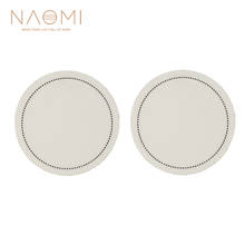 NAOMI 2pcs Bass Drum Head Pad Impact Patch Drumhead Protector Percussion Instrument Parts 2024 - buy cheap