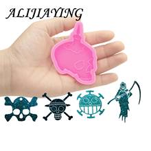 Halloween Skull Silicone Mold for DIY Keychain with Epoxy -Resin Crafting Molds, Chocolate Fondant Cake Mold DY0158 2024 - buy cheap