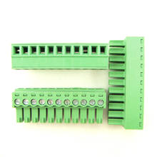 Free shipping (10pcs/lot) 15EDG-3.81-11P 11Pin Plug Screw Terminal Block ROHS connector 3.81mm 2024 - buy cheap