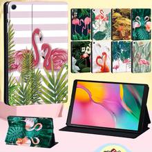 Tablet Case for Samsung Galaxy Tab A 8.0 T290 T295/Tab S6 Lite 10.4 P610 P615/Tab S5e T720 T725 10.5 Shell with Flamingo Pattern 2024 - buy cheap