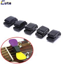 5 pçs 20g preto de borracha picareta guitarra titular fix no headstock para guitarra baixo ukulele 2024 - compre barato