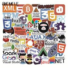 10/30/50PCS Internet Java JS Php Html Cloud Docker Bitcoin Programming Language APP Logo Cool Stickers Laptop Car DIY Sticker F5 2024 - buy cheap