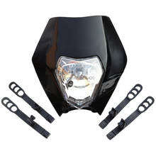 Универсальный PP пластиковая фара обтекатель для SX EXC Мотоцикл Байк мотокросс Supermoto 2024 - купить недорого