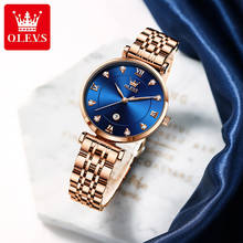 OLEVS New Luxury Brand Women Watch Simple Quartz Lady Waterproof Wristwatch Female Fashion Casual Watches Clock reloj mujer 2020 2024 - buy cheap