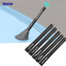 4.7 Inch Carbon Fiber Radio Antenna Sticker For Car Styling 2024 - buy cheap