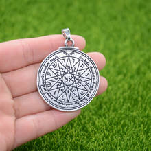 Nostalgia Talisman Of Wisdom Key Of Solomon Fourth Pentacle Of Mercury Seal Pendant Pagan Wiccan Jewelry Vintage Necklace 2024 - buy cheap