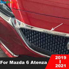 Cubierta de rejilla delantera para Mazda 6 Atenza, moldura decorativa para capó delantero de coche, estilo cromado, modelos 2019, 2020 y 2021 2024 - compra barato