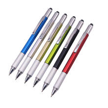 1 Pcs Multi Function Plastic Ballpoint Pen Screwdriver Ruler Tool Blue Ink Bullet Rotating Ballpoint Pen Office School Supplies 2024 - buy cheap