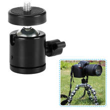 Mini Tripod Ball Head of 360 Swivel Rotating BallHead Tripod With 1/4 Screw Mount for DSLR Camera Accessories 2024 - buy cheap