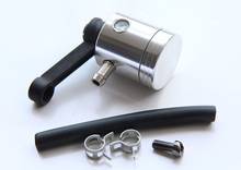 Silver Universal Motorbike Front Brake Tank Fluid Oil Reservoir Master Cylinder 2024 - buy cheap