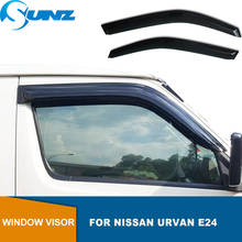 Window Visor For Nissan Urvan E24 1986 1987 1989 1990 1991 1992 1993 1994 1995 1996 1997 1998 1999 2000 2001 Sun Rain Deflectors 2024 - buy cheap