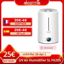 Deerma f628 f628s umidificador de ar 5l grande capacidade casa mudo umidificador ar ultra sônico para casa 2024 - compre barato