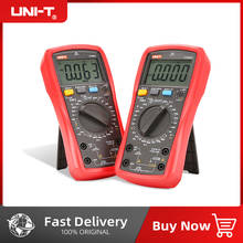 UNI-T UT890C/UT890D + цифровой мультиметр 6000-count true RMS LCD NCV измерение непрерывности акусто-оптическая Защита высокого напряжения