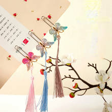 Colorful Butterfly Bookmarks Paper Clip Shell Student Teacher Reading Tools School Supplies Business Gift Random Color 2024 - compre barato