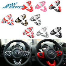 Adesivo de volante para carro mini cooper, acessórios para mini countryman f60, mini clubman f54, mini cooper f56 f57 2024 - compre barato