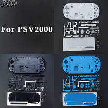 JCD for psvita for ps vita psv 2000 plastic housing shell case front and back cover edge power screw volume button 2024 - buy cheap