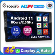 Podofo 2 Din Android 7 9 10 Inch Carplay Car Multimedia Player 4G For Volkswagen Nissan Hyundai Kia Toyota Hyundai Ford Renault 2024 - buy cheap