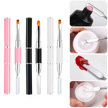 1Pc Nail Art Brushes For Manicure UV Gel Brush Pen Extensions Acrylic Nail Art Painting Drawing Carving Pen Phototherapy Brush 2024 - compre barato
