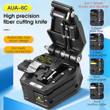 Fiber cleaver AUA-6C Cable Cutting Knife FTTT Fiber Optic Knife Tools cutter High Precision Cleavers 16 surface blade 2024 - купить недорого