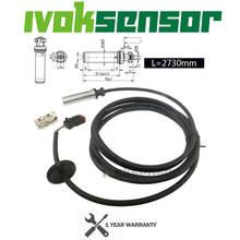 L=2730mm 441 032 387 0 ABS Sensor Wheel Speed Sensor For RENAULT TRUCK VOLVO FH FM FMX NH BUS 21247154 20528661 DT 2.25333 2024 - buy cheap
