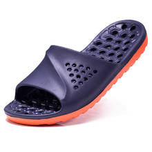 Chinelo de verão para homens, sandálias casuais antiderrapantes para área interna e externa, sapatos de praia tamanho grande 49 2024 - compre barato