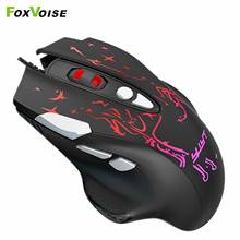 Rato de jogos ergonômico mause rgb luz óptica ratos 8 fogo chave cabo usb wired gamer gaming mouse para computador portátil xbox ps4 2024 - compre barato