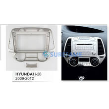 9 inch Car Fascia Radio Panel for HYUNDAI i20 i-20 2009-2012 Dash Kit Install Facia Console Bezel Adapter 9inch Trim Plate Cover 2024 - buy cheap