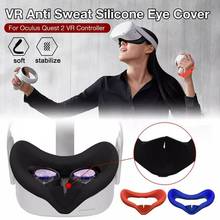 New Silicone Eye Mask Cover Pad For Oculus Quest 2 VR Headset Breathable Anti-sweat Light Blocking Eye Cover For Oculus Quest2 2024 - buy cheap