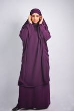 Eid Muslim Prayer Garment Women Hijab Dress Ramadan Long Gown Jilbab Abayas Islamic clothing Turkey Kaftan Robe Jilbab Djellaba 2024 - buy cheap