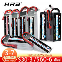 HRB 6S 4S 3S Lipo battery 11.1v 5000mah 6000mah 3300mah 1300mah 2200mah 4200mah 5200mah 7000mah Car Battery XT60 Deans Connector 2024 - купить недорого