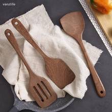 Kitchen lacquered turners wood spatula shovel nonstick skillet chicken wing cooking special wooden turner 2024 - buy cheap