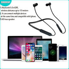 Chargeable Bluetooth Earphone Wireless Headphones Stereo Headset Sport Earpiece Bluetooth Earbuds HiFI Bass Hands-free with mic 2024 - buy cheap