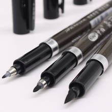 3PCS/set Brush Pen Calligraphy Pen  Chinese Words Learning Stationery StudentArt DrawingMarker Pens School Supplies 2024 - купить недорого