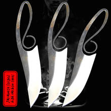 DEHONG-cuchillo recto de satén de acero para primavera 440C, cuchillo afilado de caza, cuchillo táctico de supervivencia, cuchillo de colección chino 2024 - compra barato