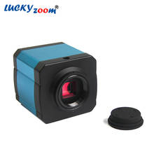 Цифровой промышленный видеомикроскоп Luckyzoom 14MP HDMI USB HD камера для микроскопа Бесплатная доставка 2024 - купить недорого