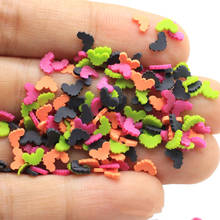 100g Colorful Bat Clay Slices Polyme Soft Clay Sprinkles for Crafts DIY Scrapbook Nail Art Decoration Crystal Mud Slime Filler 2024 - buy cheap