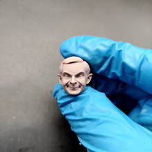 Blank 1/12 Scale Rowan Atkinson Mr.Bean Head Sculpt Unpainted Fit 6" ML SHF MAFEX Mezco Figure 2024 - buy cheap