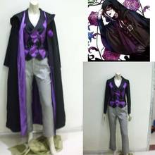 Anime Black Butler Kuroshitsuji Gregory Violet Cosplay Halloween Party Costume Custom Made 2024 - buy cheap