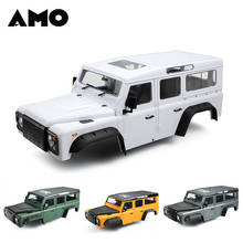 Coche teledirigido 1/10 1:10, 313mm, base para ruedas D110 Defender, carcasa de carrocería dura, KIT Crawler TRX4 Axial SCX10 90046 ABSiMA CR3.4 Sherpa 2024 - compra barato