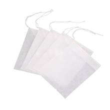 Hot Sale 50/100Pcs 6 x 7cm Non-woven Fabrics Disposable Tea Bags Sealed Filter-free Herbal Tea boiled stew Soup Spice Bag 2024 - buy cheap
