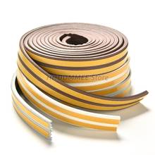 Useful Self-Adhesive E/D/I-type Doors Windows Foam Seal Strip Soundproofing Collision Avoidance Rubber Sealing Strips Sticker 2024 - buy cheap