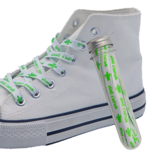 Шнурки 8 мм бело-зеленые с рисунком черепахи, высококачественные шнурки "Улыбка Марли", шнурки с буквенным принтом изи буст кроссовки 2024 - купить недорого