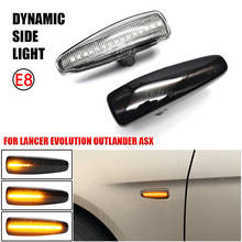 Car LED Dynamic Turn Signal Light Side Marker Indicator Lamp For Mistubishi Outlander Sport Mirage Sport Lancer Evolution X 2024 - buy cheap