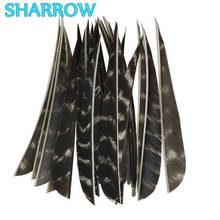 50Pcs Arrow Turkey Feathers Fletches 5" Natural Arrow Fletching Vanes Right Wing Arrow DIY Archery Shooting Hunting Accessories 2024 - buy cheap