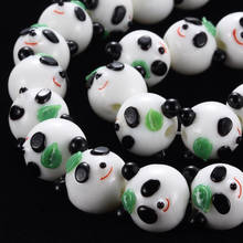 Cute Animals Handmade Lampwork Glass Beads Kawaii Panda Dolphin Pig Lampwork Beads for Jewelry Made DIY Bracelet Charms 30-40Pcs 2024 - buy cheap