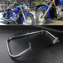 Protetor de motor para motocicletas, cromado, para honda shadow aero vt 750 750c 400 2004-2020 2024 - compre barato