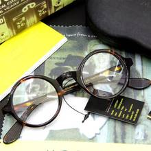 Johnny Depp-Gafas de acetato para hombre y mujer, lentes ópticas transparentes con montura de marca, diseño de ordenador, alta calidad, S314 2024 - compra barato
