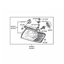 Cubierta de faro delantero PMMA Mn133753 para Pajero V73 V75 V77, faros de cristal para Montero 2000-2007 Mr548035 para luces de liquidación Shogun 2024 - compra barato